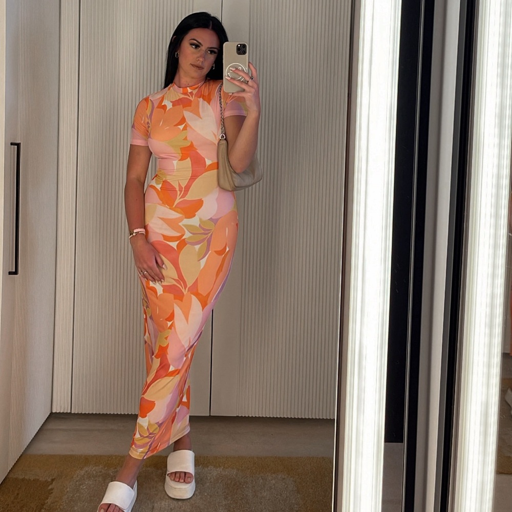 Pepper Mayo Floral Dress